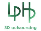 Logo LpHp 3D outsourcing